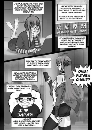 [Furcifur] Futaba meets a foreigner (Persona 5)
