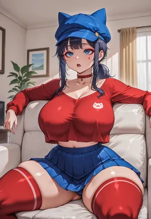 (Text/textless) Cappie's solitary moments  messingwithai ai generated