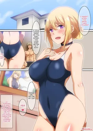 [Hara] Mizugi Okusan / Swimsuit Wife  [English] {Doujins.com}