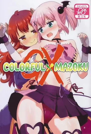 (C105) [Goberazzo (Mukaibi Aoi)] Colorful Mazoku GX (Machikado Mazoku) [Spanish]