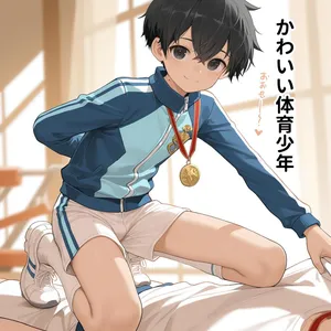 [nozomiko] (January - February) cute boys [AI Generated]