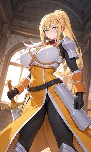 Konosuba - Darkness daidoujipv ai generated