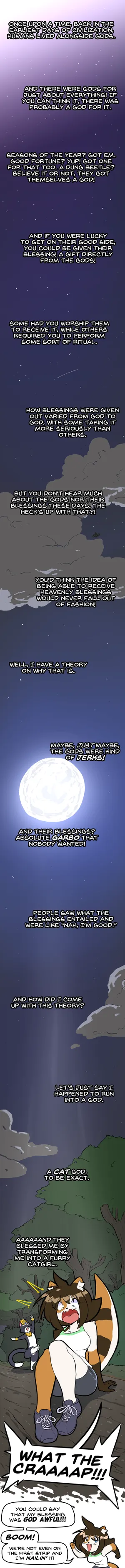 [Megazone23] A Kat’s (GOD AWFUL!!!) Blessing [Ongoing]