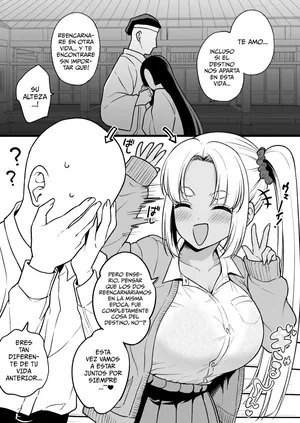 [Yue] Zense de Musubarenakatta Hime ga Tensei Shitara Gorigori no Gal ni Natteta｜La Princesa que no Pudo Estar Conmigo Reencarnó como una Gal [Spanish] [Me Banearon x P3NDEJ0]