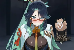 閒雲 Xianyun 丘丘人 (genshin)