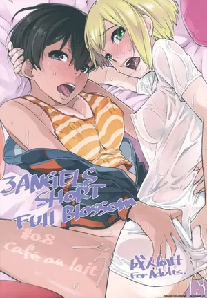 [Yokoshimanchi. (Ash Yokoshima)] 3 ANGELS SHORT Full Blossom #0.8 cafe au lait [Korean_ai]