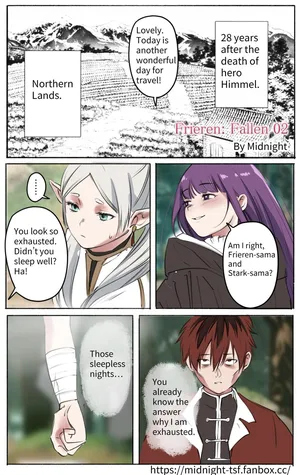 [Midnight] Yamiochi no Frieren 02 | Frieren-Fallen 02 (Sousou no Frieren) [English]