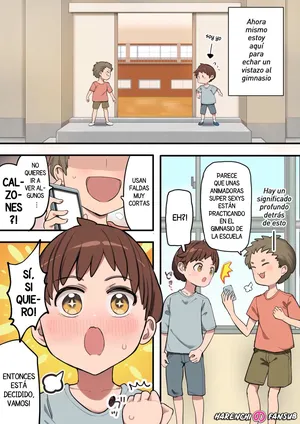 [Denpa Tsuushin (Darkness Yuma)] Muchimuchi Cheer Girl no Onee-san | La Animadora Regordeta [Digital] [Spanish] [Harenchi no Fansub]