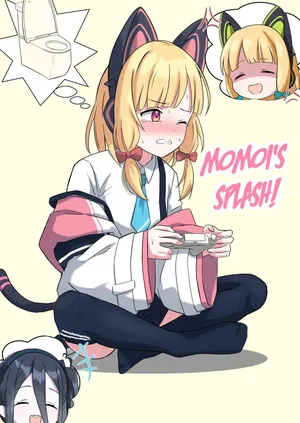 [Cake-ya-san (Ningen no Saga)] Momoi Splash! (Blue Archive) [English]