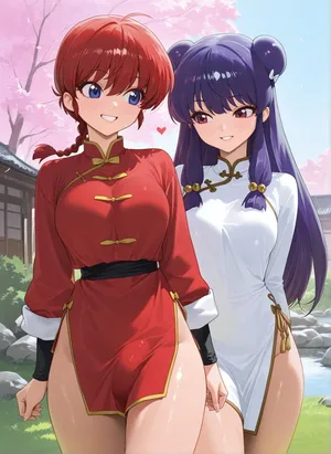 2025-11-15 Ranma-chan x Shampoo  RAMETAKI (PATREON) AI GENERATE