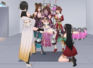 (luohan)劈叉笑传之踹踹鲍&吃吃便