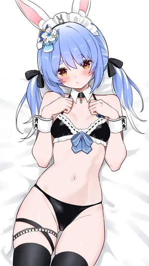 [変な空港] pkrホ〇ナツ水着エプロン&スカートなしver. (ホロライブ)