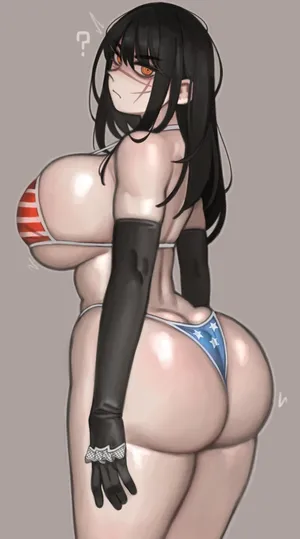 [Kelvin Hiu] Yoru USA Bikini (Chainsaw Man)