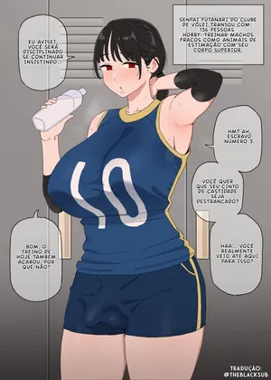 The Futanari Senior of the Volleyball Club - Bingdak [Portuguese-BR] [BLACKSUB]