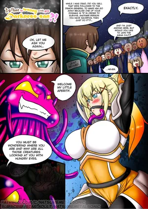 [Natsumemetalsonic] What is wrong with you Darkness-san?! (english)