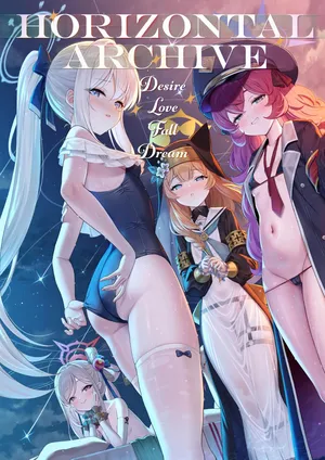[Horizontal World (Matanonki)] Horizontal Archive -Iro Ai Raku Mu- | Horizontal Archive -Desire Love Fall Dream- (Blue Archive) [English] [Black Grimoires + Team Rabu2 + Xzosk + head empty] [Digital]