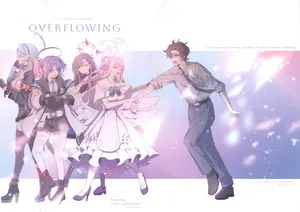 (C105) [みやます (神山すむ)] OVERFLOWING (ブルーアーカイブ)