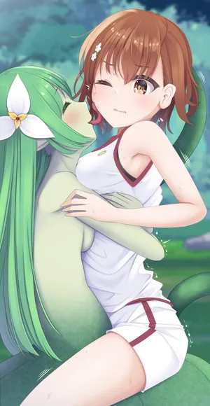 [Absorblog] Mikoto Misaka x Alraune (Toaru Kagaku no Railgun) (Textless)