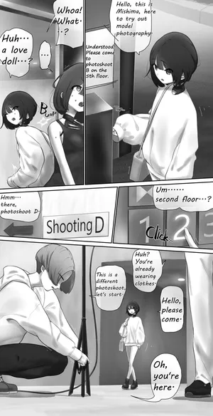 I mistook this for a modeling experience and ended up taking part in a photo shoot in love doll cos