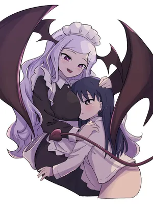 [Senten] Yuri Succu Maid no Amaama Gohoushi | The Yuri Succubus Maid's Sweet Service [Spanish]