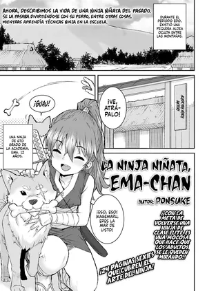 [Ponsuke] Mesugaki Ninja Ema-chan | La Ninja Niñata, Ema-chan (COMIC LO 2024-06) [Español] [flash11 & HGnF] [Digital]