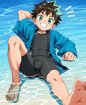 [Huuyoku] Beach Happiboy [English]