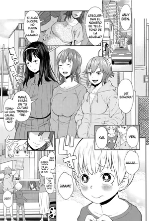[Agata] Onee-chan Mama no Funtou | Las Trabajadoras Hermana-Mamás (Ane x Pako² [Kyuukyokuban]) [Spanish] [Cark-san] [Decensored]