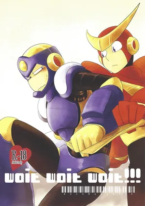[Moyamoya surunara hakidashi chaeba (ke toru)] wait wait wait!!! (Mega Man 2)