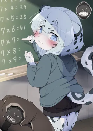 [DAGASI] Kemono School "Jikan Teishi no Jikan" [Decensored]