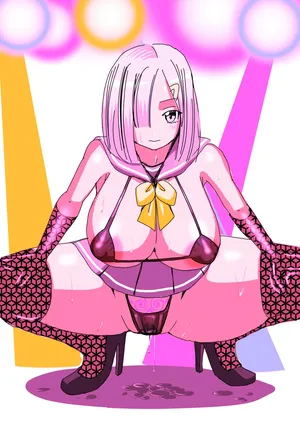 [武器屋] ドスケベ浜風 エロ衣装 蹲踞 (艦隊これくしょん -艦これ-)