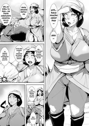 [AKYS Honpo] Mura no Insyuu de Seikyouiku wo一 Syuukan Zissen Suru Kaa-tyan｜La Mamá que Pone en Práctica la Educación Sexual Durante una Semana por una Antigua Costumbre del Pueblo [Spanish] [Hta scan]