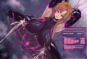[Mai-ha~ (Azu.k)] SAO Asuna -Bakunyuu Sentouin-ka Sennou- | SAO Asuna -Busty Combatant Transformation Brainwashing-  [Aishi21] [English]