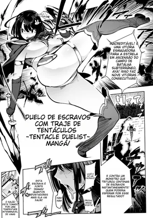 [144] Shokusou Dorei Kettousha | Tentacle Suit Slave Duelist (2D Comic Magazine Shokushu Yoroi ni Zenshin o Okasare Mugen Zecchou! Vol. 2) [Portuguese-BR] [Digital]