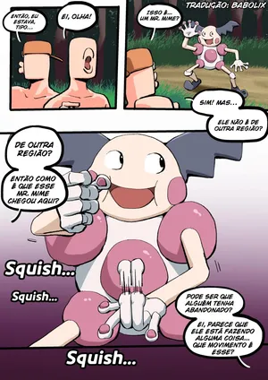[Woomochichi] Bea and Mr. Mime (Pokémon) [Portuguese-BR]