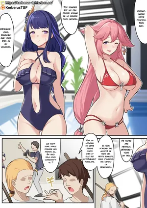 [Kerberus] 福利姬5 | Blessed Ladies 5 [FRENCH]