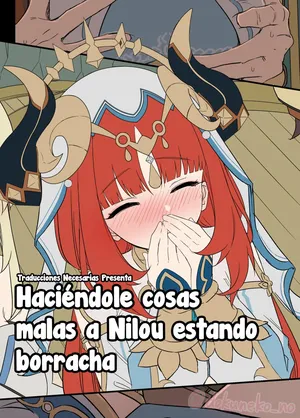 [Dokuneko Noil] Nilou ni Warui Koto o Suru Hanashi - Haciéndole cosas malas a Nilou estando borracha (Genshin Impact) [Español] [Traducciones necesarias]