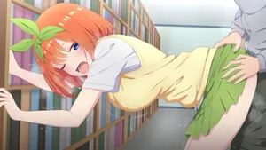 [冬華しゃら] 四葉と図書室で (五等分の花嫁)