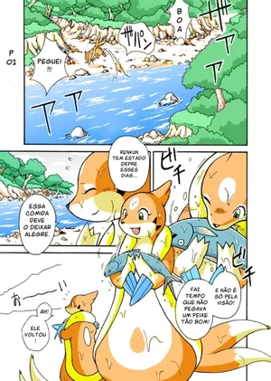 [Mikaduki Karasu] um começo bom merece um final bom (Pokémon) [Portuguese] [Kekka Doujin] [Colorized] [ongoing]