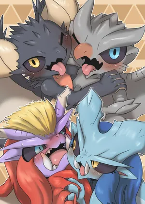 [Gun Modoki (Doro Doneru)] Perverted Elder Dragons (Monster Hunter) [English] [A-Z Translations] [Digital]