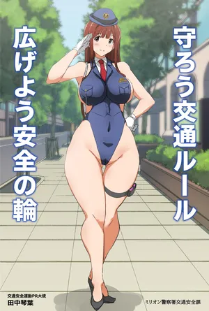 婦警琴葉交通安全ポスター