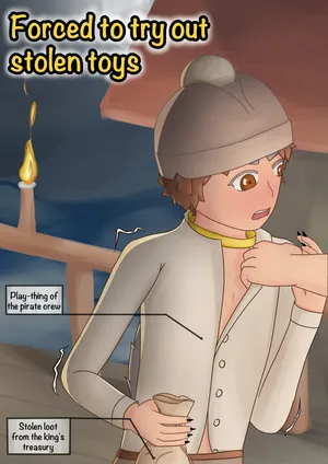 Forced to try out stolen toys