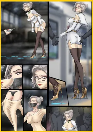 《完美的伪装拘束 》美女被精密道具伪装拘束 被迫拘束行走 被路人肆意玩弄无法反抗