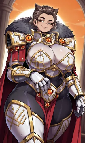 Warhammer 40k - Fem-Horus daidoujipv ai generated