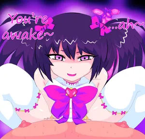 [Ikuikumanaha] Defeated by the magical succubus! The succubus uses her magical technique to make the exorcist have a female orgasm through his nipples!