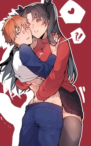 [Angel] Whose anus is defenseless now?! Rin x Shirou (Fate/stay night)