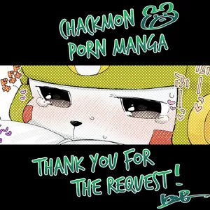 [skeb Request(Kemomo)] Chackmon Porn Manga (Digimon)[English]