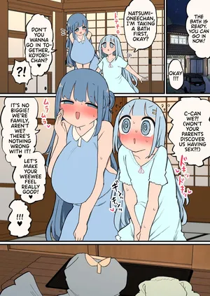 [Momomo] Shinseki no Futanari-chan Daisuki Onee-san to Ofuro de Guchogucho Ecchi Futanari-chan [English] [Team Rabu2]