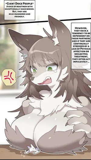 [imaat] Giant Furry Girl VORE [English/Japanese]