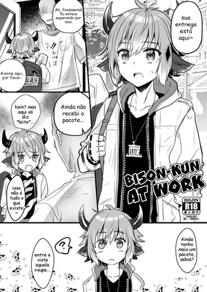 Bison-kun no trabalho