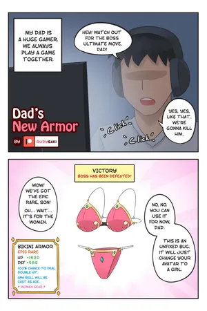 [Rudy Saki] Dad's New Armor